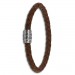 Silberdream SilberDream Leder Armband 5mm braun 20cm Edelstahl Verschluss LAB0220 2025