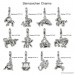 Silberdream SilberDream 925 Charm Steinbock Sternzeichen Anhänger FC7101 Meist gekauft