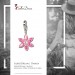Silberdream SilberDream 925 Charm Blume rosa Armband Ketten Anhänger FC4114 Begrenztes Angebot