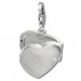 Silberdream SilberDream 925 Charm Herz Medaillon Armband Anhänger FC3006 Heißer Verkauf