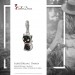 Silberdream SilberDream Glitzer Charm Katze schwarz Zirkonia Kristalle GSC506S Zeitbegrenzte Promotion