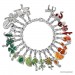 Silberdream SilberDream Glitzer Charm Kleeblatt weiß Zirkonia Kristalle GSC513W Bis zu 65% Rabatt