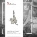 Silberdream SilberDream Glitzer Charm Kleeblatt weiß Zirkonia Kristalle GSC513W Bis zu 65% Rabatt
