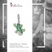 Silberdream SilberDream Glitzer Charm Gecko Zirkonias shiny GSC302 Nur für heute