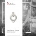 Silberdream SilberDream Silber Charm Ketten Verbinder mit Zirkonia FC0063 Vierteljährliche Förderung