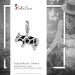 Silberdream SilberDream 925 Charm Kuh Armband Anhänger FC1017 Begrenzt auf 3 Tage