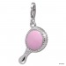 Silberdream SilberDream Charm Handspiegel rosa 925er Armband Anhänger FC689 Im Verkauf