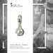 Silberdream SilberDream 925 Charm weiße Perle Kugel Armband Anhänger FC251W zollfrei