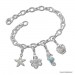 Silberdream SilberDream Charm Seestern Zirkonia 925 Silber Armband Anhänger FC730W 2025