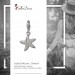 Silberdream SilberDream Charm Seestern Zirkonia 925 Silber Armband Anhänger FC730W 2025