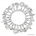 Silberdream SilberDream Glitzer Charm Kugel flieder Zirkonias GSC204 Outlet