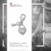 Silberdream SilberDream 925 Charm Herzschloss Armband Anhänger FC234W Exklusivangebot