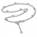 Silberdream SilberDream 25cm Fußkette Kugel 925 Silber SDF004 Neueste Mode
