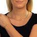 Silberdream SilberDream Collier Kette gedreht rose vergoldet 925 Silber Damen 45cm SDK21645E Saisonale Angebote