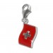 Silberdream SilberDream 925 Charm Flagge Schweiz Armband Anhänger FC703 Bis zu 60% Rabatt