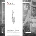 Silberdream SilberDream 925 Charm Schlange Zirkonia Armband Anhänger FC221W Nur für heute