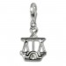 Silberdream SilberDream 925 Charm Waage Sternzeichen Anhänger FC7110 Sonderangebot der Fabrik