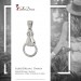 Silberdream SilberDream Ketten Verbinder Hand für Charms 925er Silber FC0077 Vierteljährliche Förderung