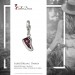 Silberdream SilberDream Glitzer Charm Sneaker lila Zirkonia Kristalle 925 GSC515V Bis zu 55% Rabatt