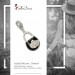 Silberdream SilberDream 925 Charm Tasche schwarz Armband Anhänger Silber FC3030S Kostenloser Versand international