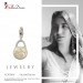 Silberdream SilberDream 925 Charm Tasche weiß Armband Anhänger FC3030W Fabrikladen