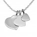 Silberdream SilberDream Kette 3 Herzen 925er Sterling Silber 45cm Halskette SDK8001J Limitierter Zeitrabatt