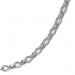 Silberdream SilberDream Erbskette oval 925er Silber Halskette 45cm Kette SDK20945 Cyber Monday