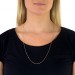 Silberdream SilberDream Veneziakette rosevergoldet 925er Silber 70cm Damen Kette SDK27270E Weihnachtsangebot