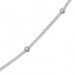 Silberdream SilberDream Collier Kette Zirkonia weiß 925er Silber Damen 45cm SDK27845J Jubiläumsangebot