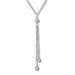 Silberdream SilberDream Collier Kette Zirkonia weiß 925er Silber Damen 45cm SDK27845J Jubiläumsangebot
