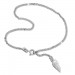 Silberdream SilberDream 26cm Fußkette Flügel 925 Silber SDF003 Letzte 2 Tage