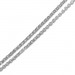 Silberdream SilberDream Kette Oval Zirkonia weiß 925er Silber 45cm Halskette SDK425W Fabrikladen