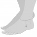 Silberdream SilberDream 25,5cm Fußkette Blume 925er Silber SDF018I Outlet