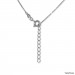 Silberdream SilberDream Halskette mit Anhänger Herzen 44cm - 47cm 925er Silber SDK50644J Angebote