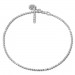 Silberdream SilberDream Fußkette Sonne 25,5cm 925 Sterling Silber SDF2075 Kostenloser Versand