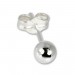 Silberdream SilberDream Ohrringe Kugel klein 925 Sterling Silber Ohrstecker SDO527 Lagerräumung
