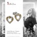 Silberdream SilberDream Ohrstecker Herz vergoldet 925 Silber Damen Ohrringe SDO452Y Zeitlich begrenztes Angebot