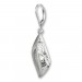 Silberdream SilberDream Ohrhänger Rhombus 925 Sterling Silber Damen Ohrring SDO4341J Blitzangebot