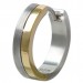 Silberdream SilberDream Creole Bicolor gold silber 1,8cm 925 Sterling Silber Damen SDO4429T Kauf eins, bekomm eins gratis