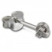 Silberdream SilberDream Ohrstecker Knoten 925 Sterling Silber Ohrring SDO8214J Tiefpreis