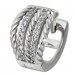 Silberdream SilberDream Creole Geflecht Zirkonia weiß 925 Sterling Silber Damen SDO4412W Wochenangebot
