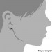 Silberdream SilberDream Ohrringe Zirkonia schwarz 3mm 925 Silber Ohrstecker SDO5533S Letzter Tag