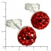 Silberdream SilberDream Ohrstecker Halbkugel rot 925er Glitzer Kristalle GSO217R Bis zu 65% Rabatt
