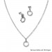 Silberdream SilberDream Glitzer Ohrstecker Circle Zirkonia weiß 925 Silber Ohrring GSO508W Nur für heute