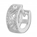 Silberdream SilberDream Creole Senses Zirkonia weiß 925 Sterling Silber Damen SDO4266W Vierteljährliche Förderung