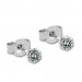 Silberdream SilberDream Ohrstecker 3er Set Zirkonia weiß 925 Silber Ohrring SDS813W Nur noch ein Tag übrig