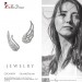 Silberdream SilberDream Ear Cuff Flügel Zirkonia Ohrringe Ohrklemme 925 Silber GSO410W zollfrei