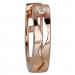 Silberdream GoldDream Creole Welle Zirkonia Ohrring 333er Rosegold Echtschmuck GDO5061E Fabrikverkauf