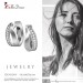 Silberdream SilberDream Creole Basic Zirkonia weiß 925 Sterling Silber Damen SDO4324W Kostenloser Versand