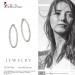 Silberdream SilberDream Creole Diamantschliff 6cm 925 Sterling Silber Damen Ohrring SDO67366 Online Outlet